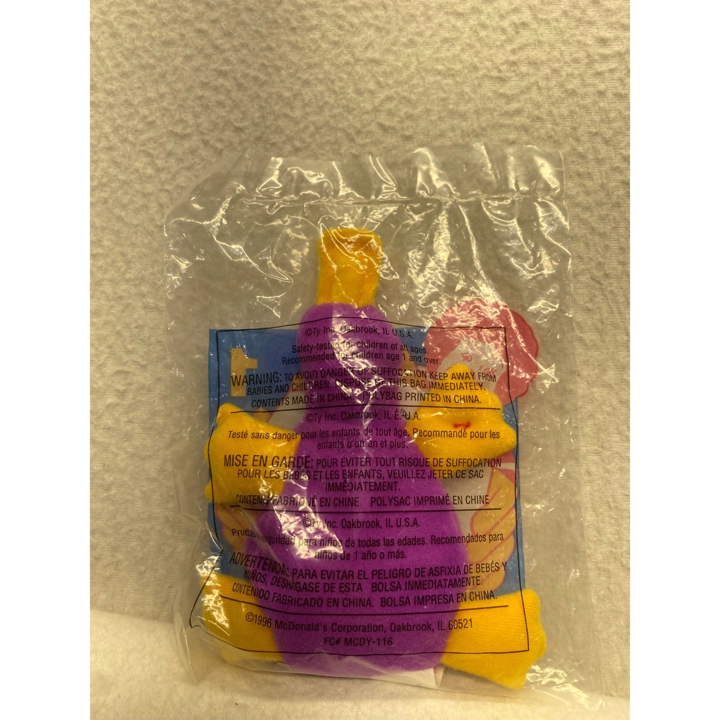 Ty Beanie Babies 3pc RARE Patti The Platypus Set 90s #7377