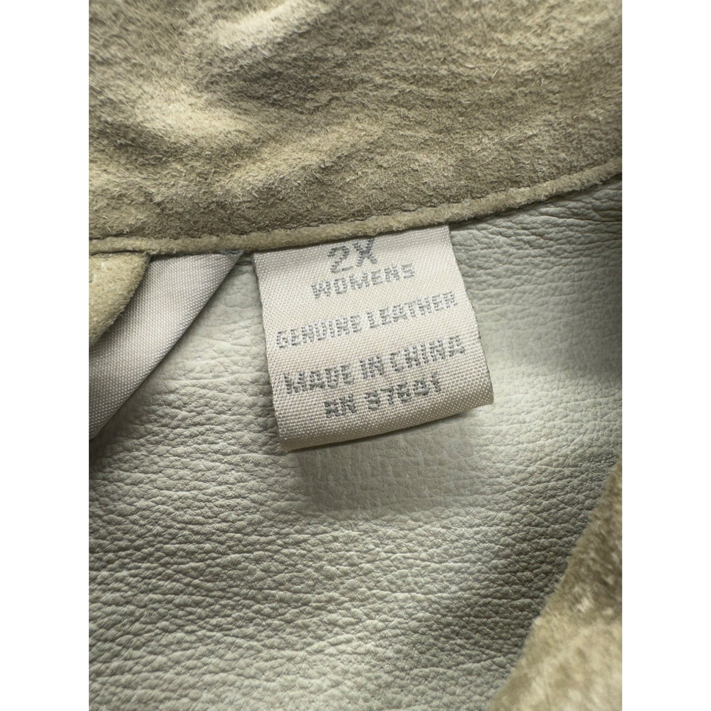 J. Jill Womens Genuine Leather Button-Up Jacket #5719