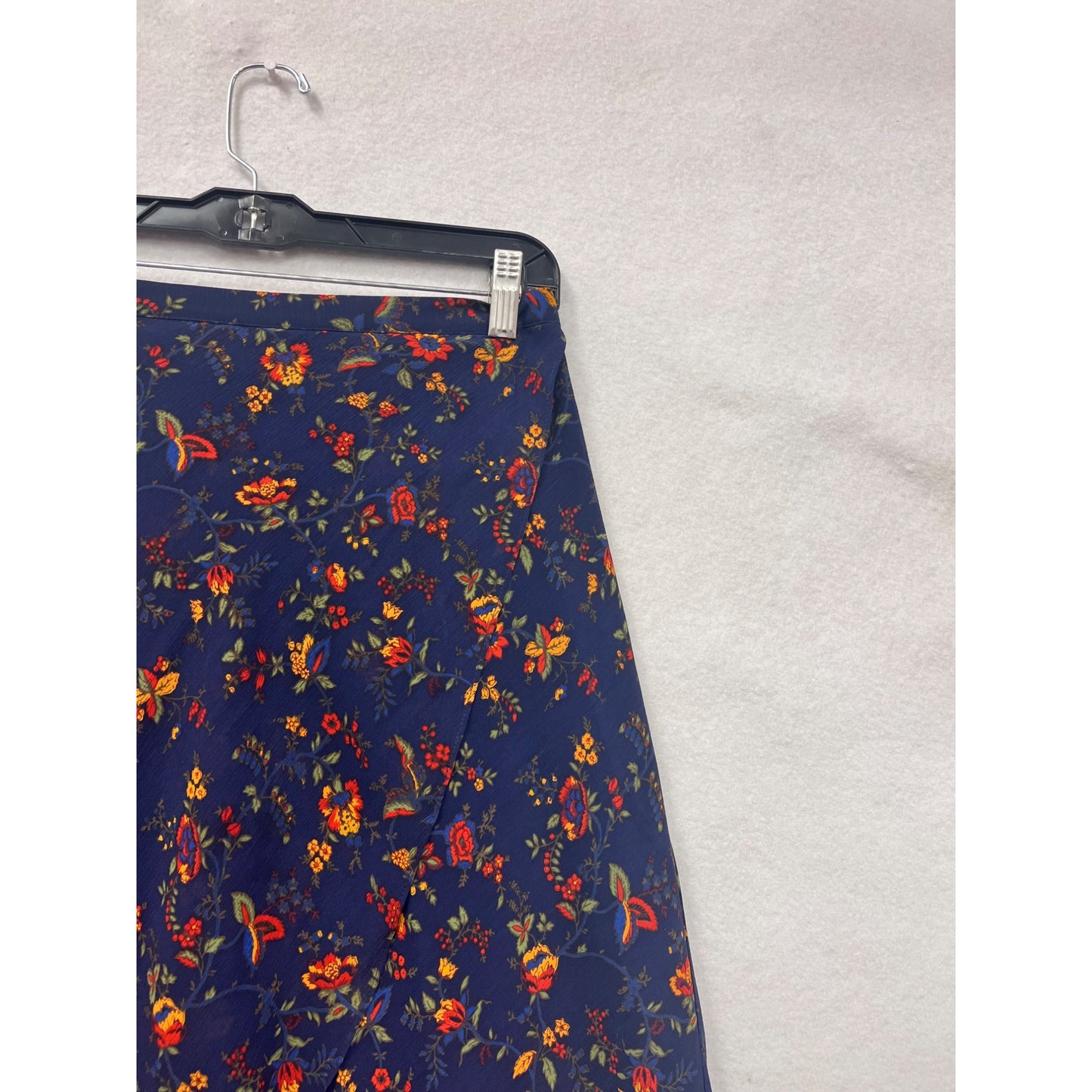 Madewell Womens Floral High-Low Midi Skirt Size 6 #6953