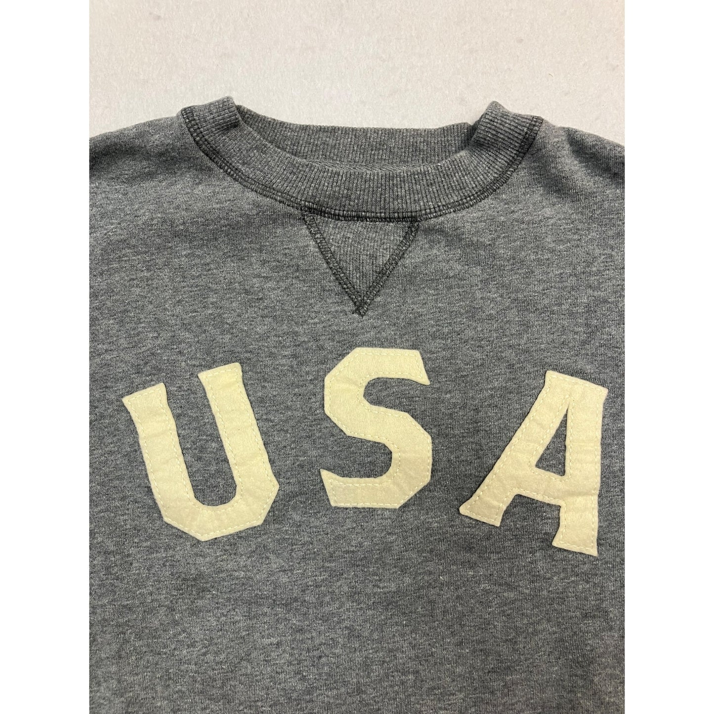 Cropped USA Crewneck #2474