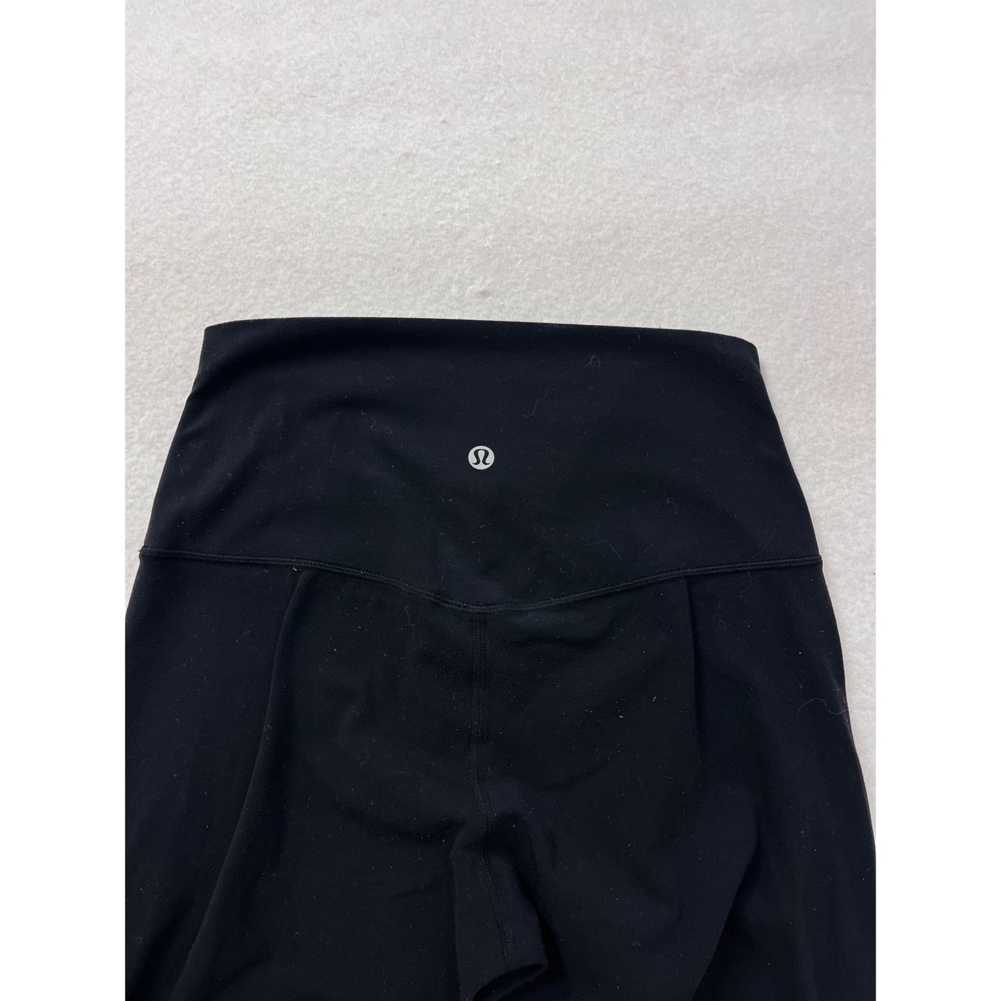 Lululemon Womens Black High-Waisted Full-Length Leggings Size 6 #14A