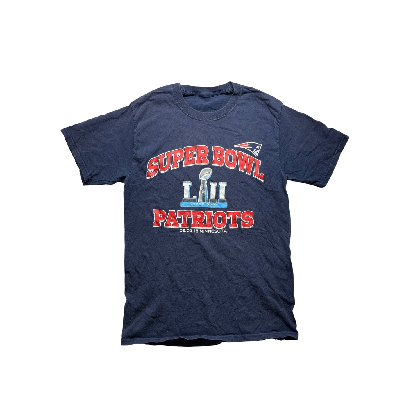 Super Bowl Patriots graphic shirt #2939