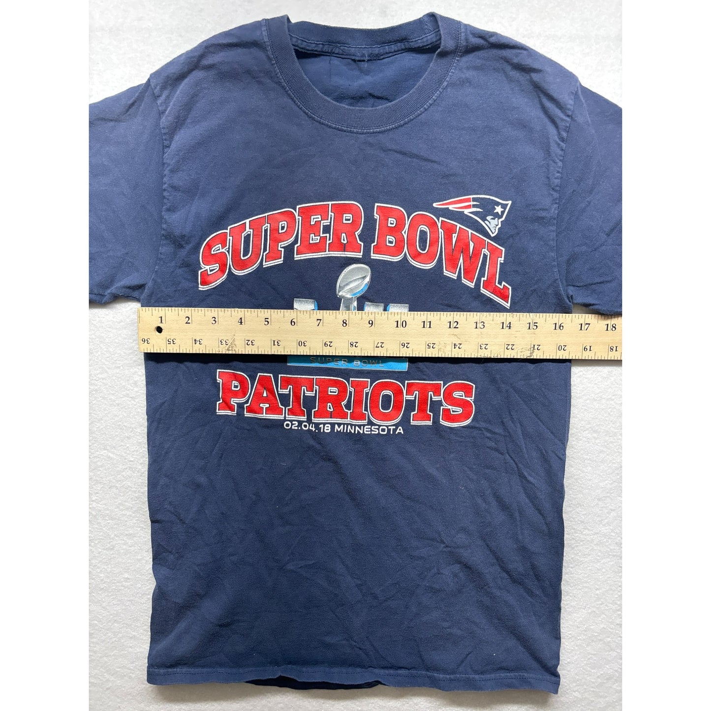 Super Bowl Patriots graphic shirt #2939