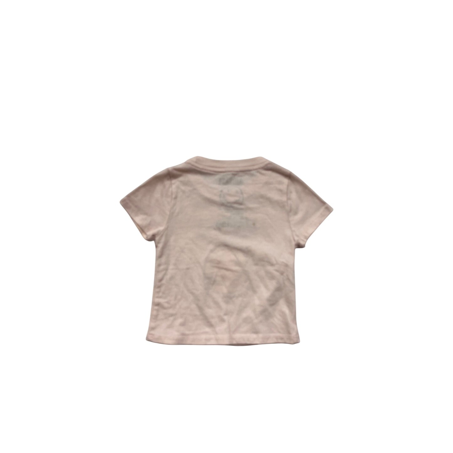 Nirvana Baby Tee 18M Pink With Smiley Face Graphic #8116