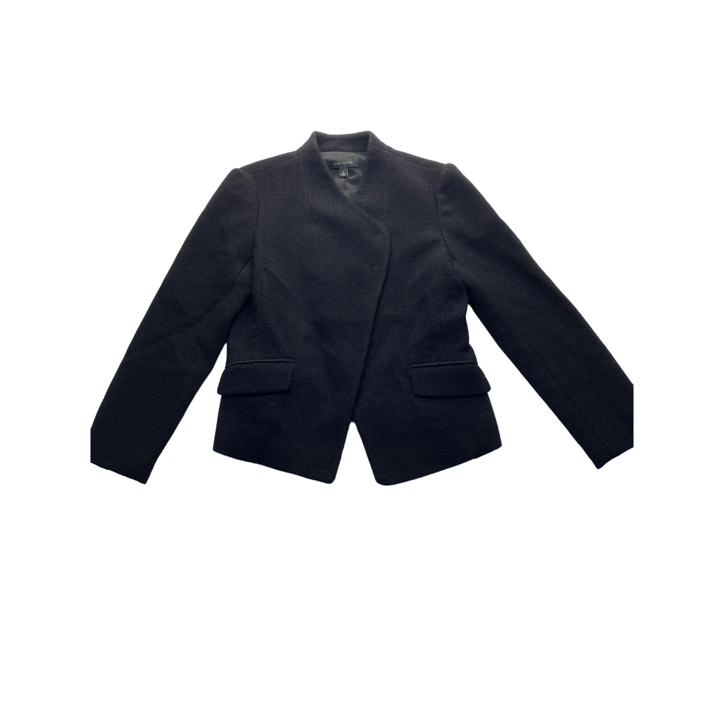 Wool Blend Asymmetrical Blazer #3995