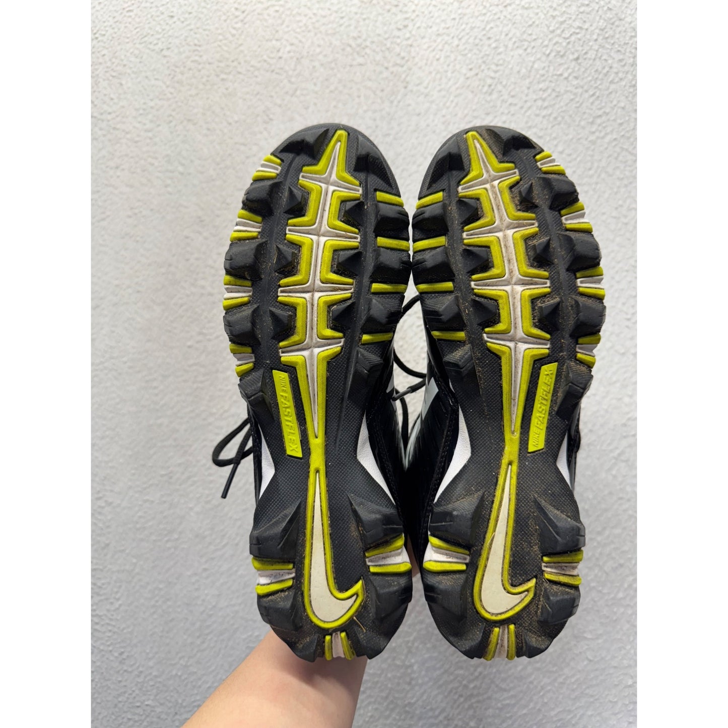 Nike Vapor Edge Pro 360 Mens Football Cleats Black/White Size 9 9479