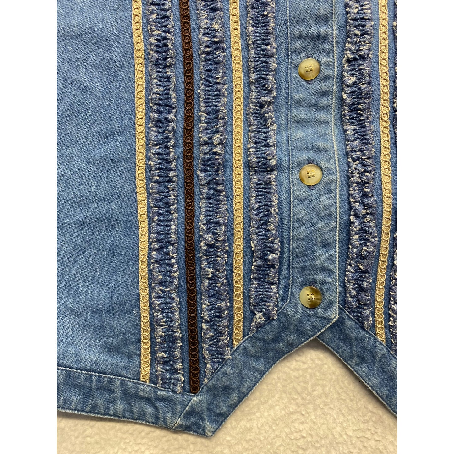 Vintage Koret City Blues Womens Denim Vest #5851