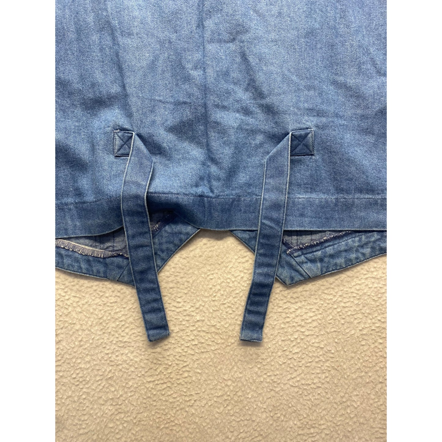 Vintage Koret City Blues Womens Denim Vest #5851