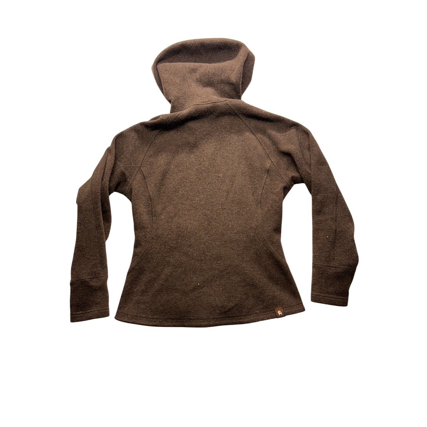 Backcountry Womens Brown Hooded Full-Zip #7632