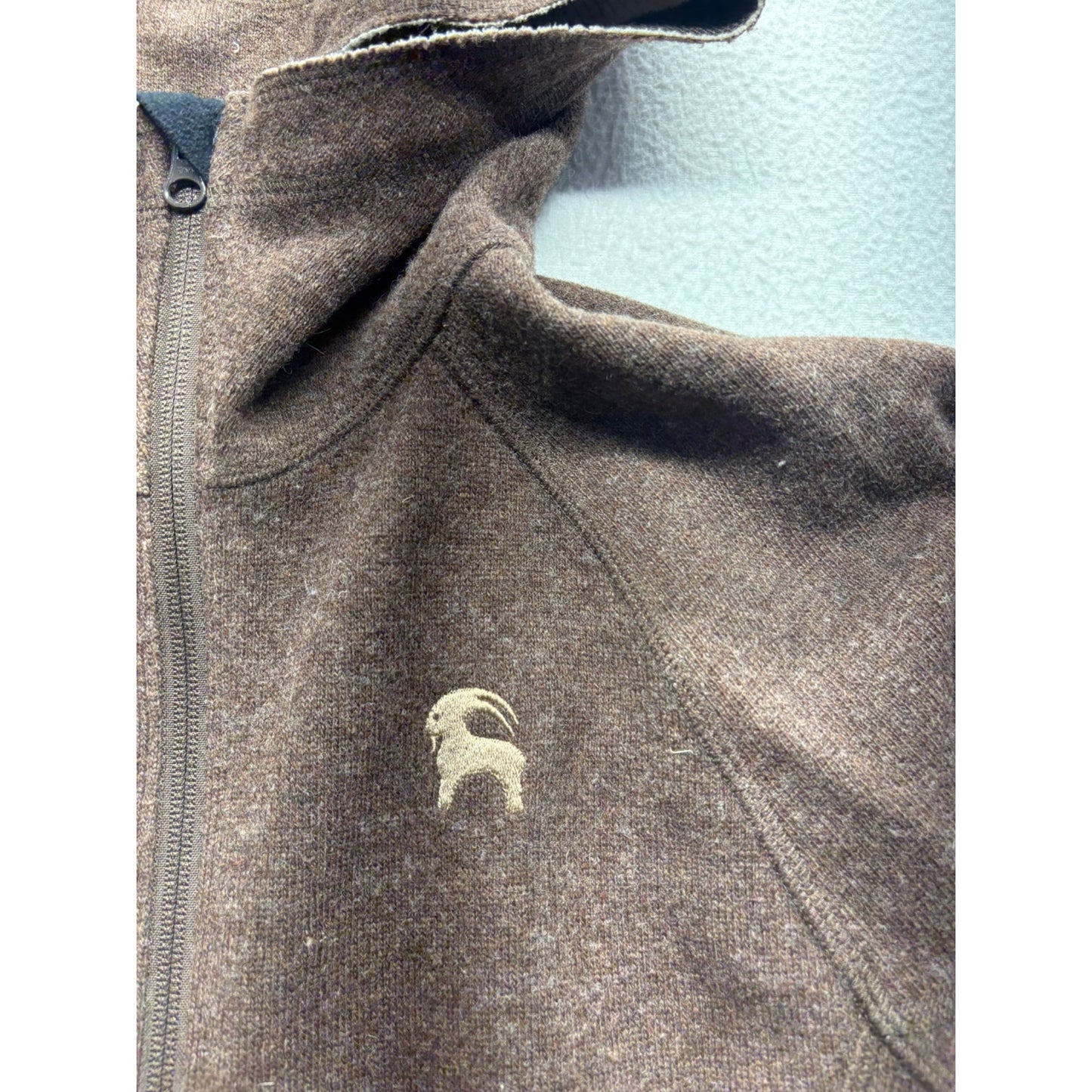 Backcountry Womens Brown Hooded Full-Zip #7632