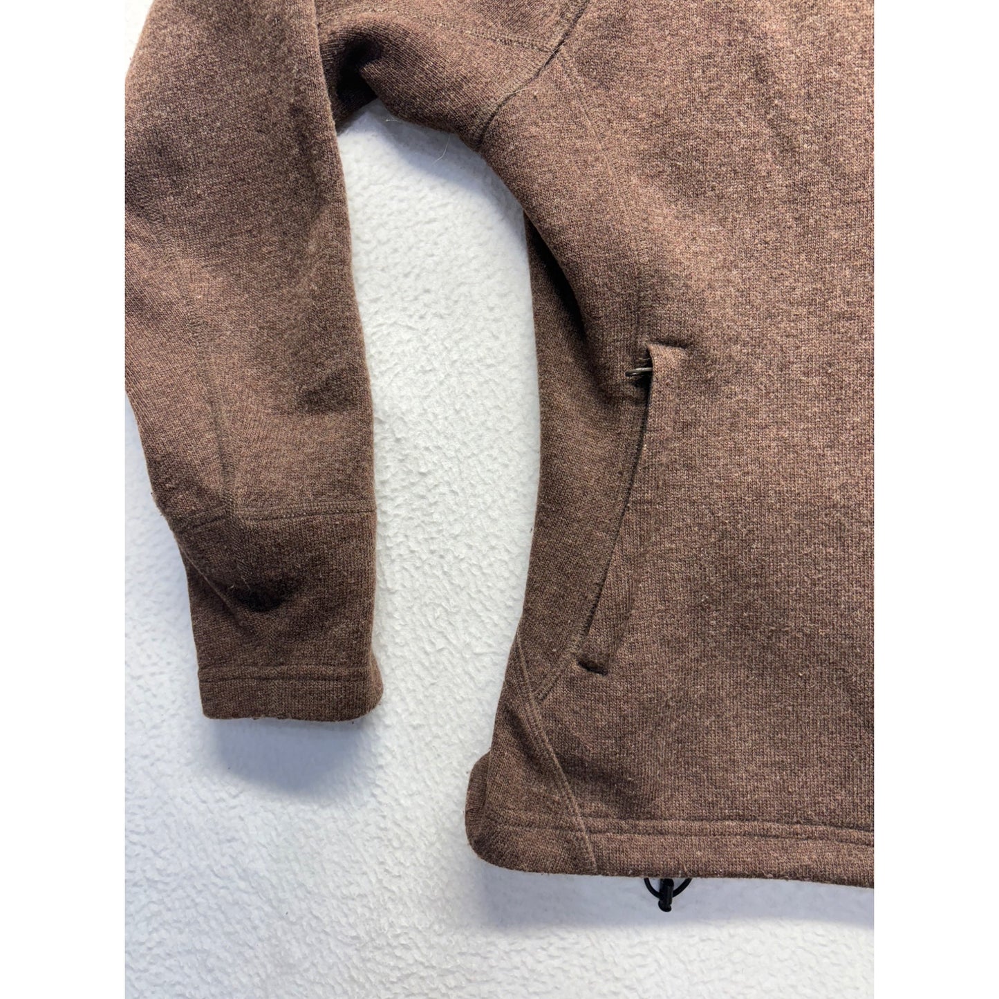 Backcountry Womens Brown Hooded Full-Zip #7632