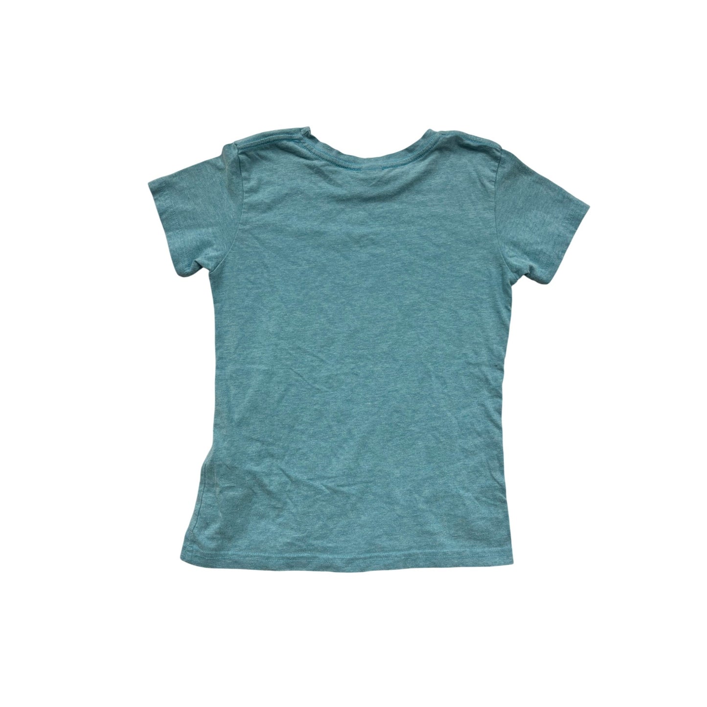 Urban Smalls Girls 12Y Blue Yoga Pose Graphic T-Shirt #6312