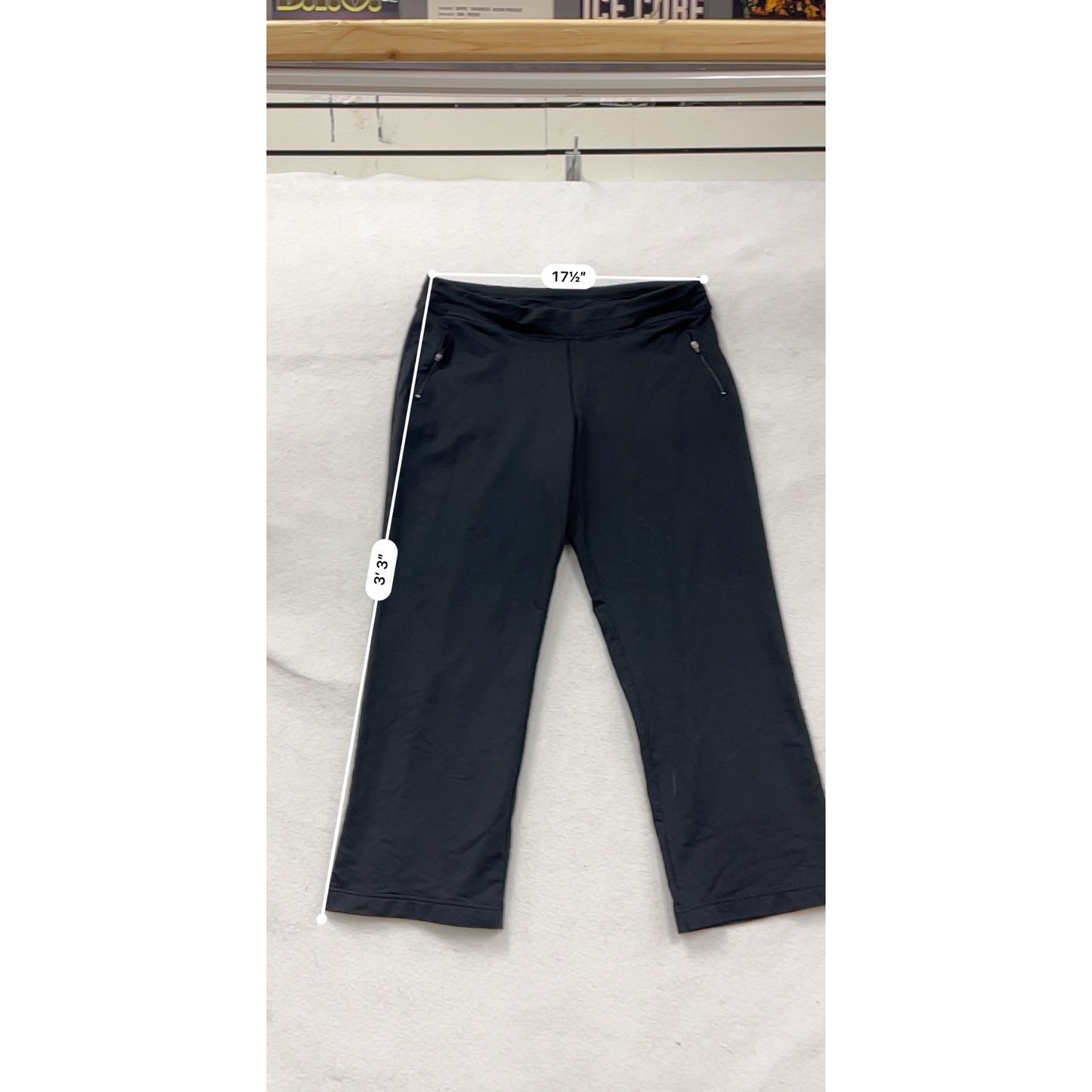 Sahalie Womens XLP Black Athletic Pants #8207