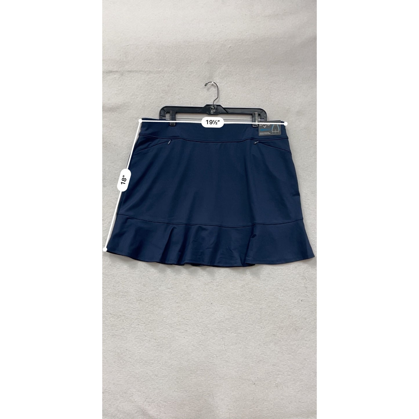 Callaway XXL Navy Opti-Dri Golf Skort #8844