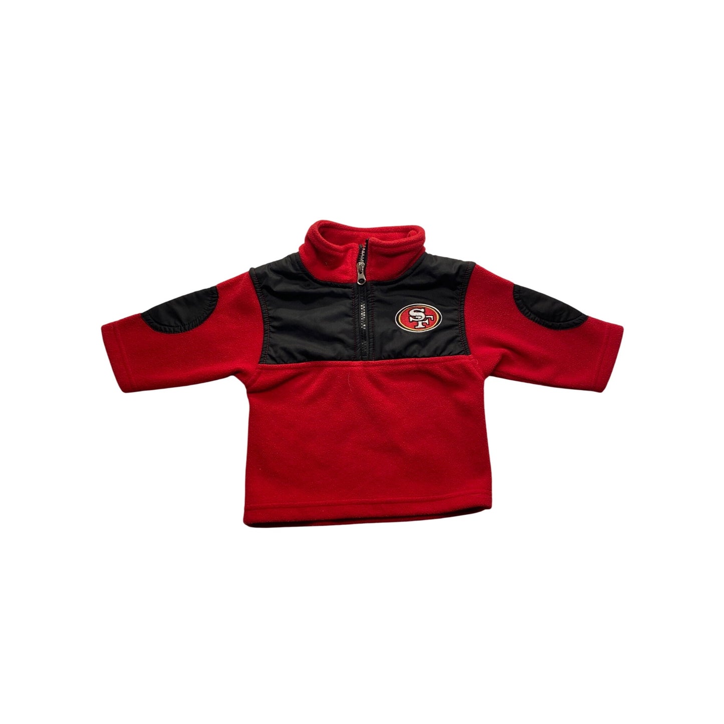 San Francisco 49ers Kids Fleece Pullover Jacket 12 Months NFL Team Apparel #7318