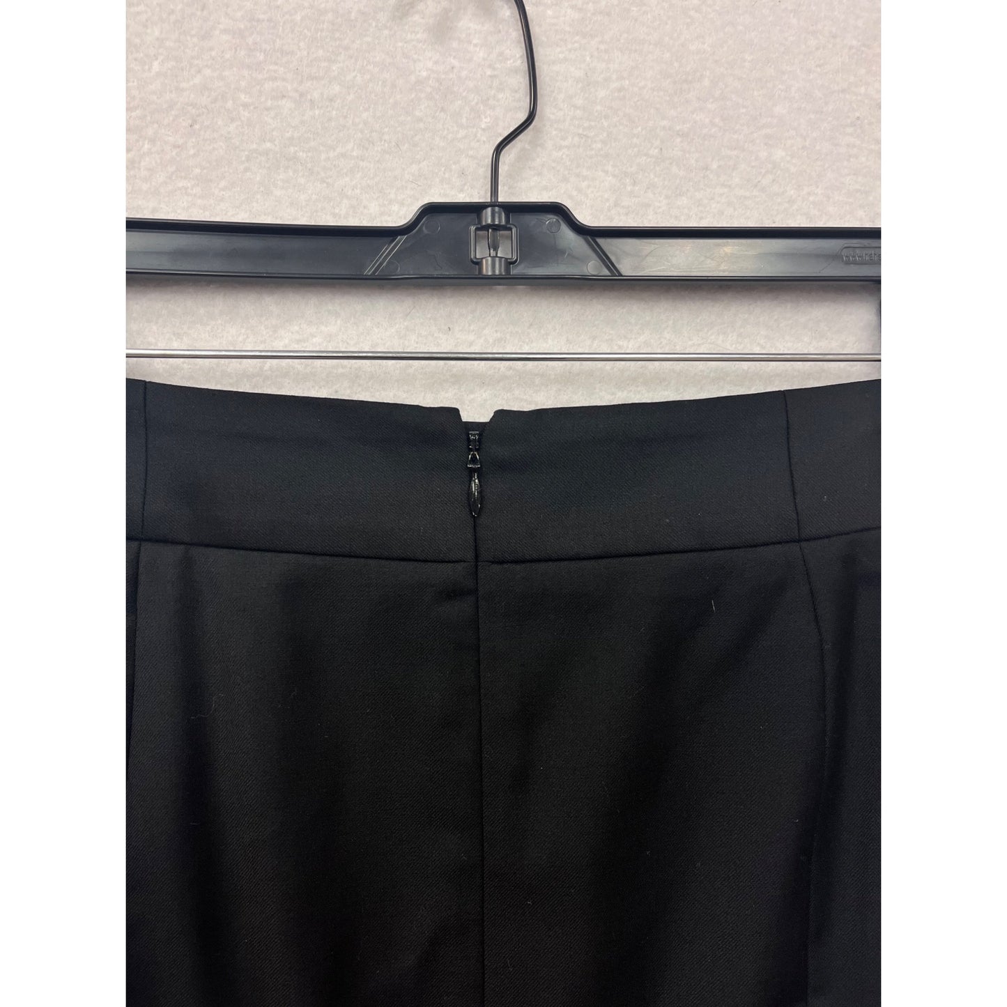 J.Crew Womens Black Super 120s Wool Skirt Size 0 #8391