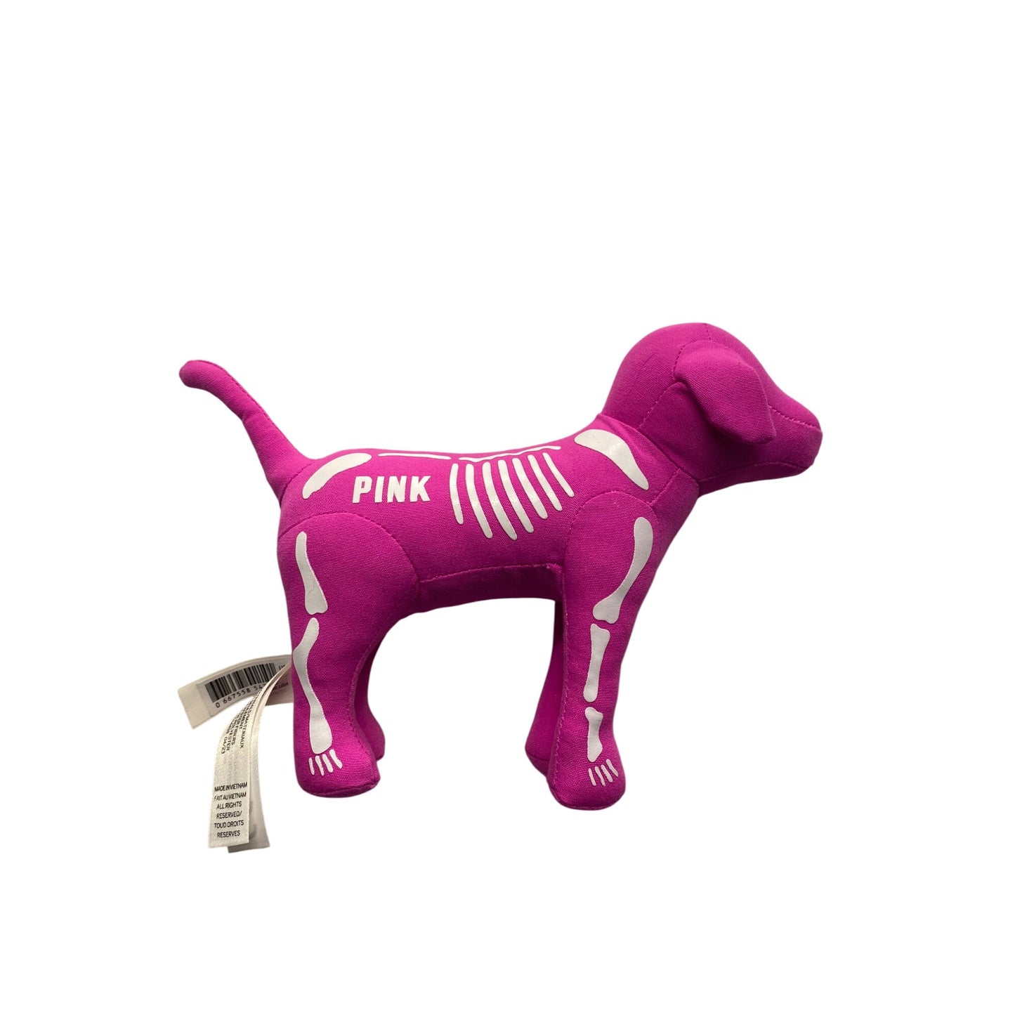 Victorias Secret Pink Skeleton Dog #5673