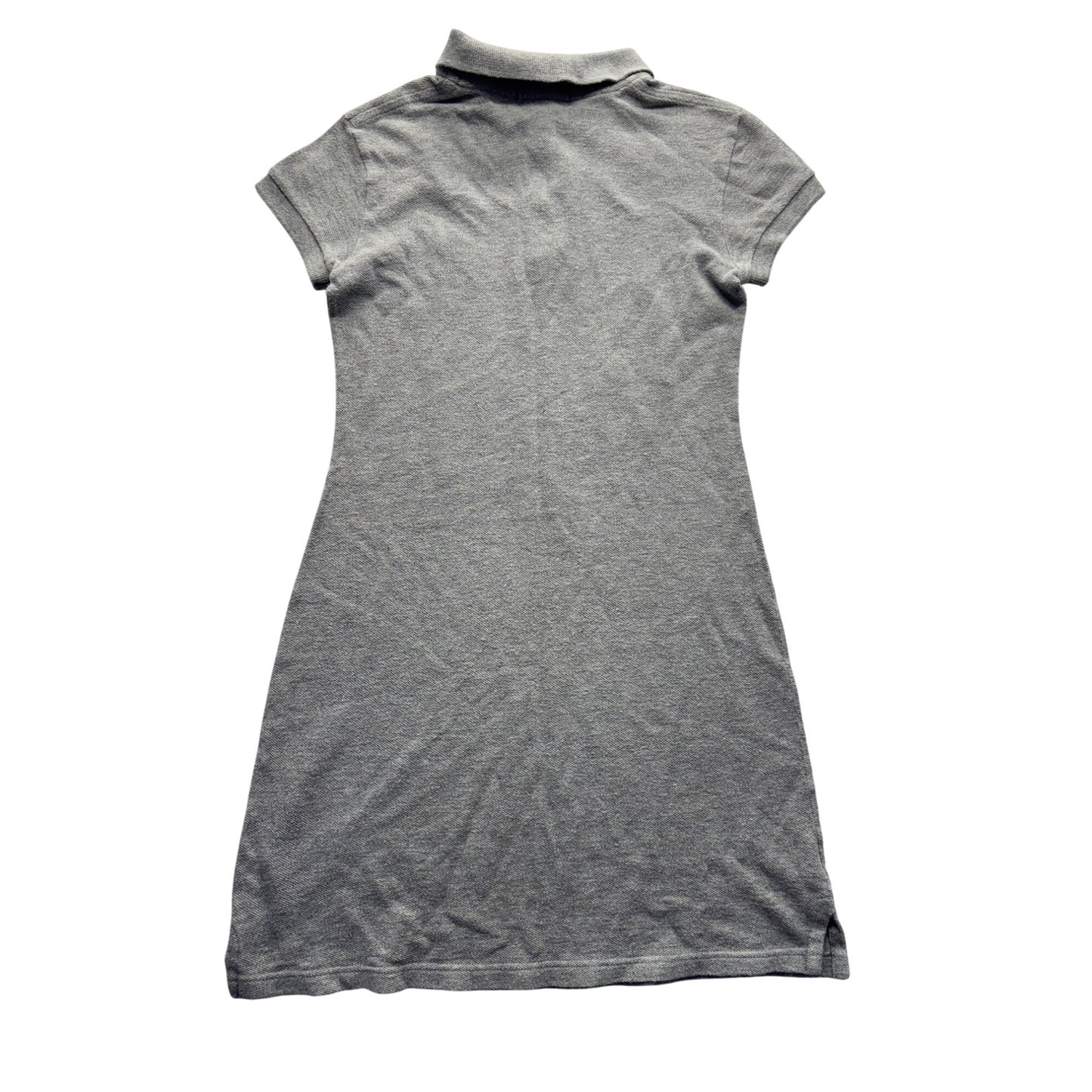 Polo Ralph Lauren Grey Polo Dress M Cotton #328B