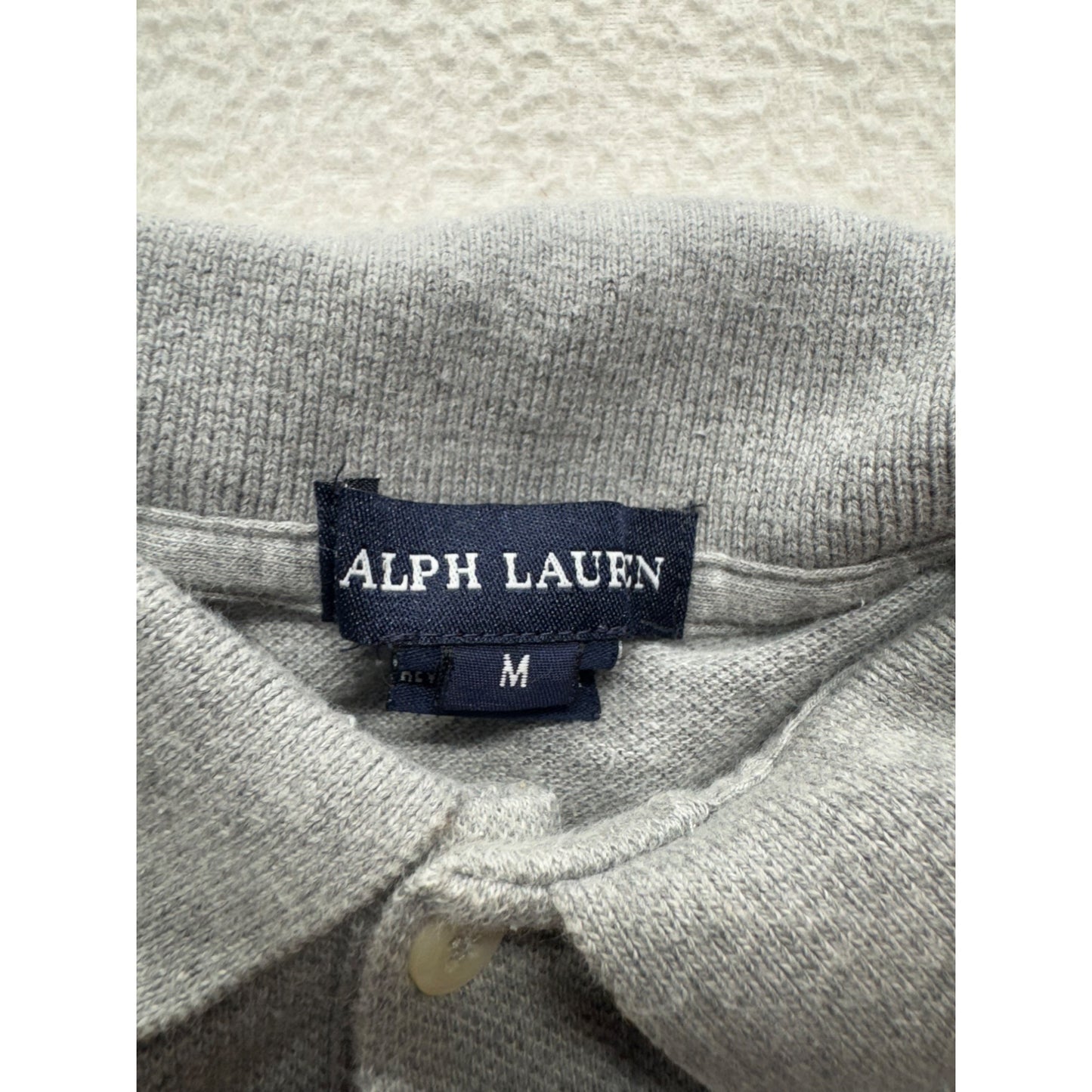 Polo Ralph Lauren Grey Polo Dress M Cotton #328B