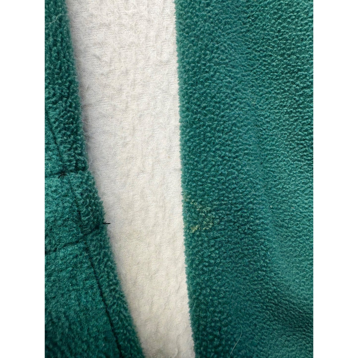L.L. Bean Green 1/4 Zip Fleece Pullover #7675