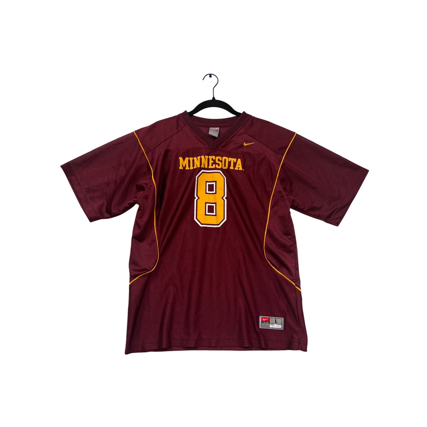 Nike Minnesota #8 Mesh Football Jersey L #768A