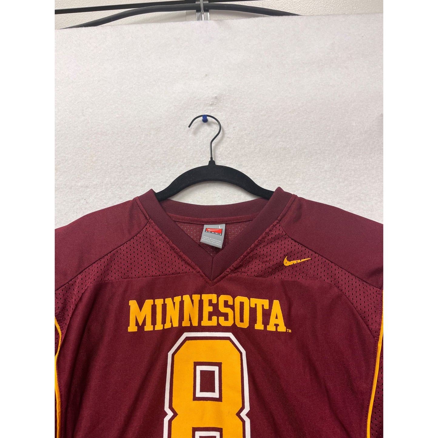 Nike Minnesota #8 Mesh Football Jersey L #768A