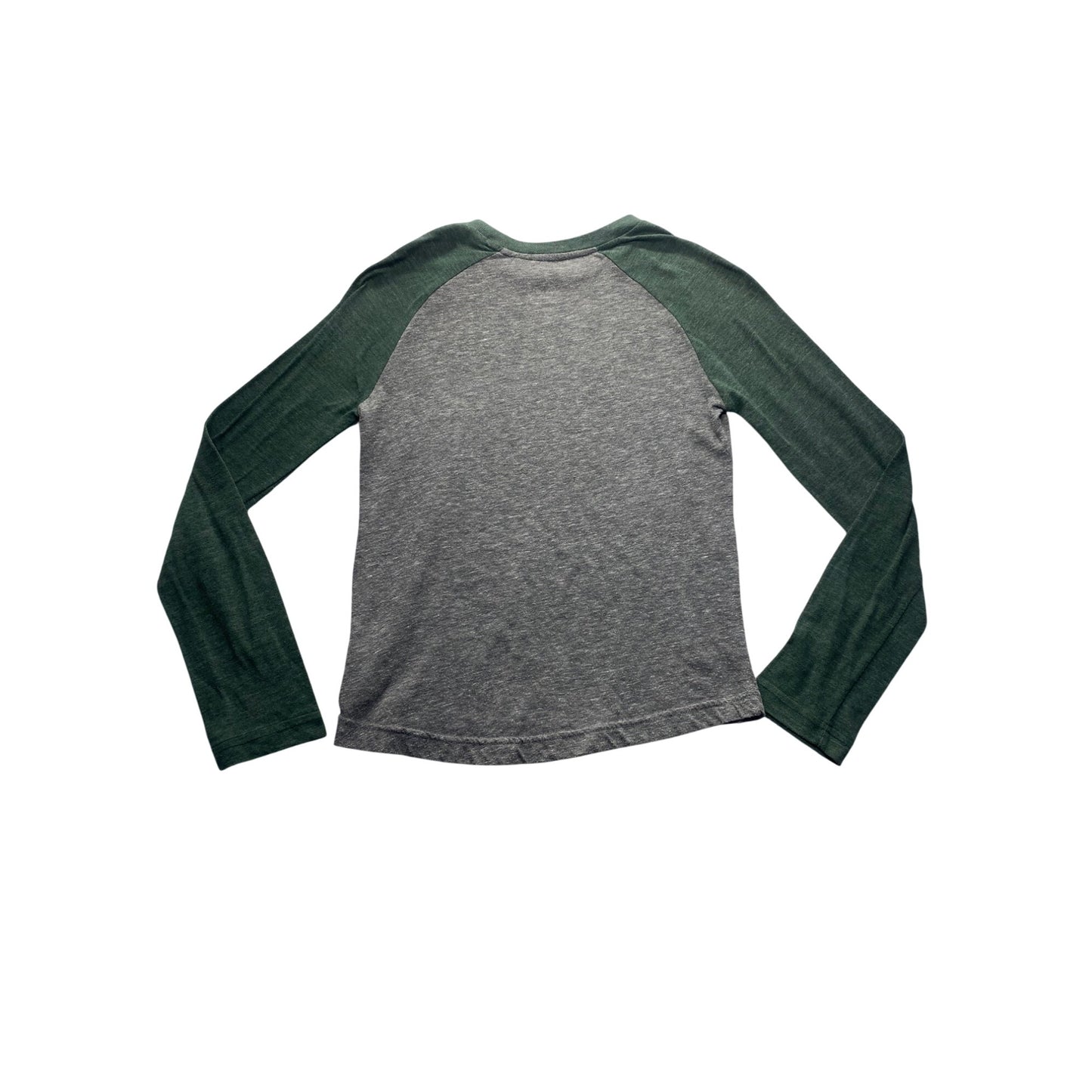 Green Bay Packers Youth Long Sleeve Raglan Shirt #7356
