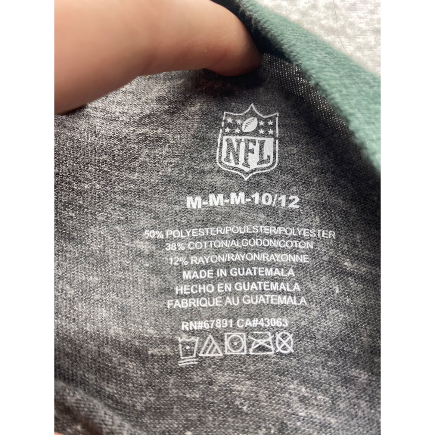 Green Bay Packers Youth Long Sleeve Raglan Shirt #7356