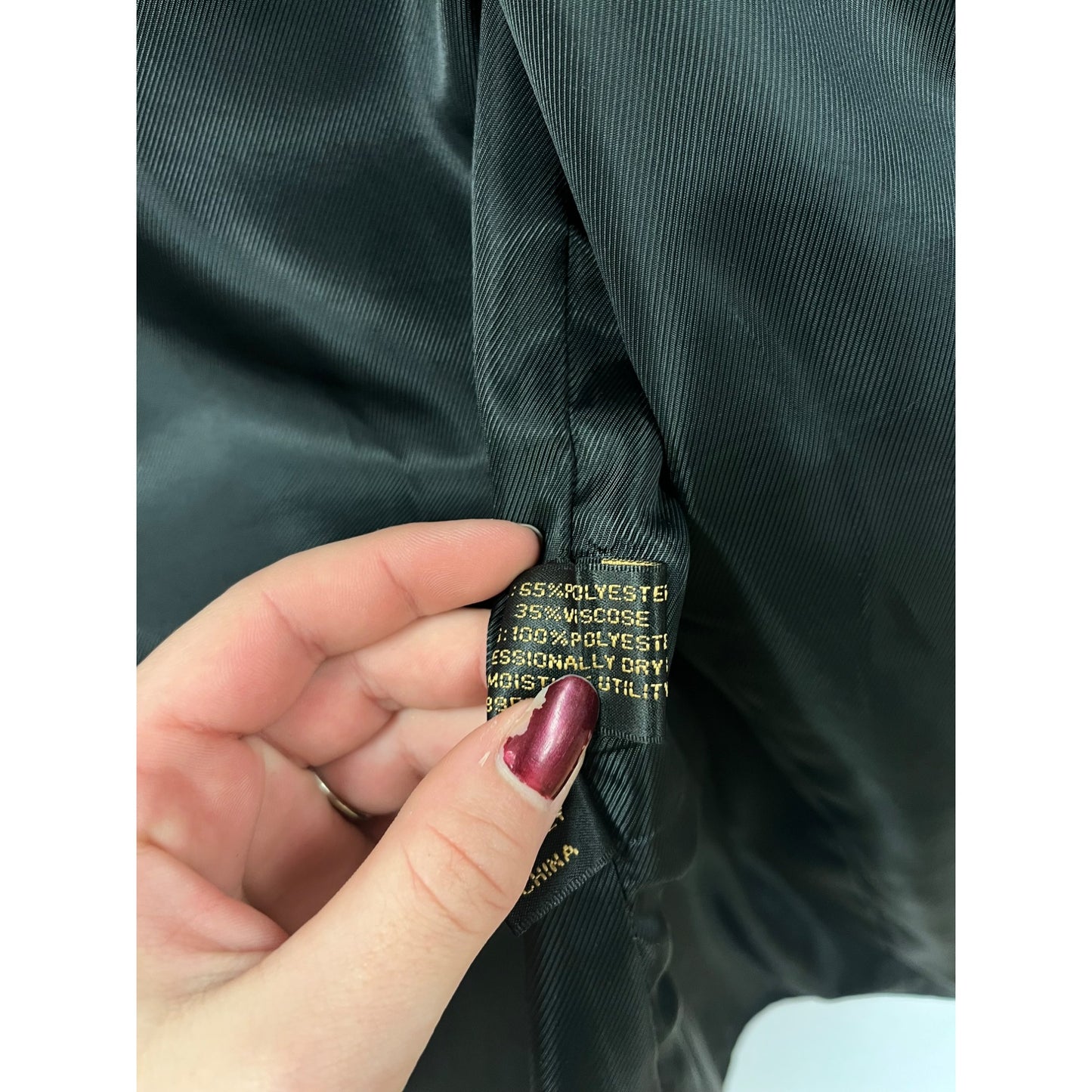 Caravelli Mens Black Suit Jacket size 50R #6248
