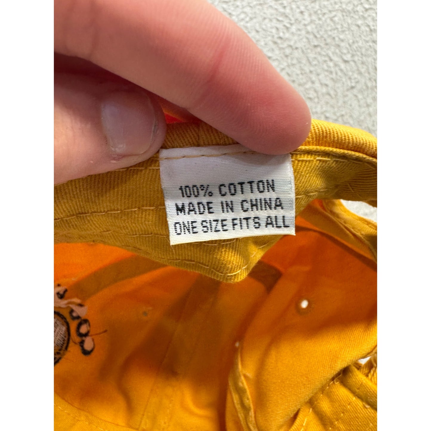 Cog Hill 1927 Dubsdread Yellow Adjustable Baseball Cap Embroidered Logo #35B