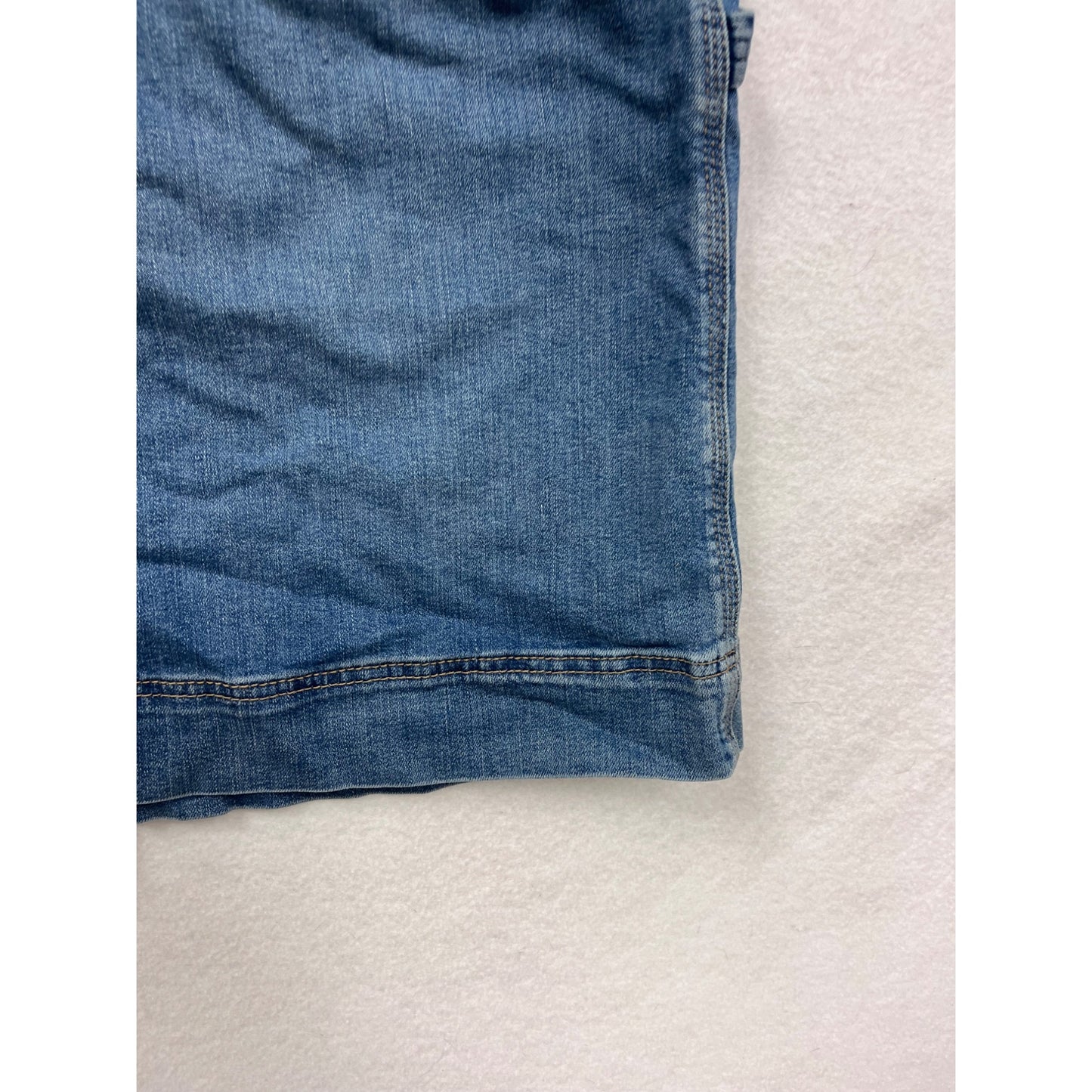 Vintage Lee Womens Denim Skirt 16M Cotton Blend Blue #8359