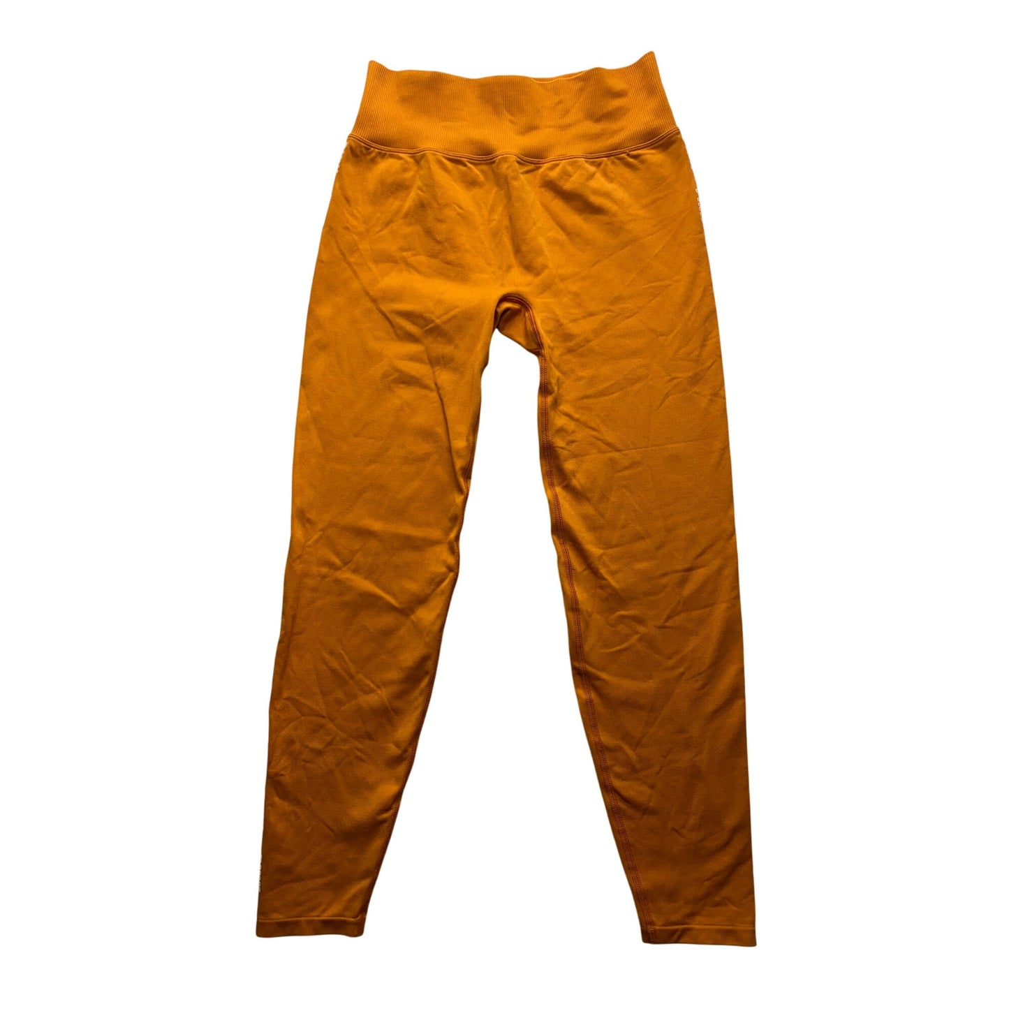 Pink Active Womens Medium Orange Leggings #7002