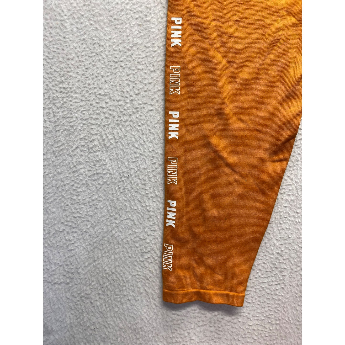 Pink Active Womens Medium Orange Leggings #7002