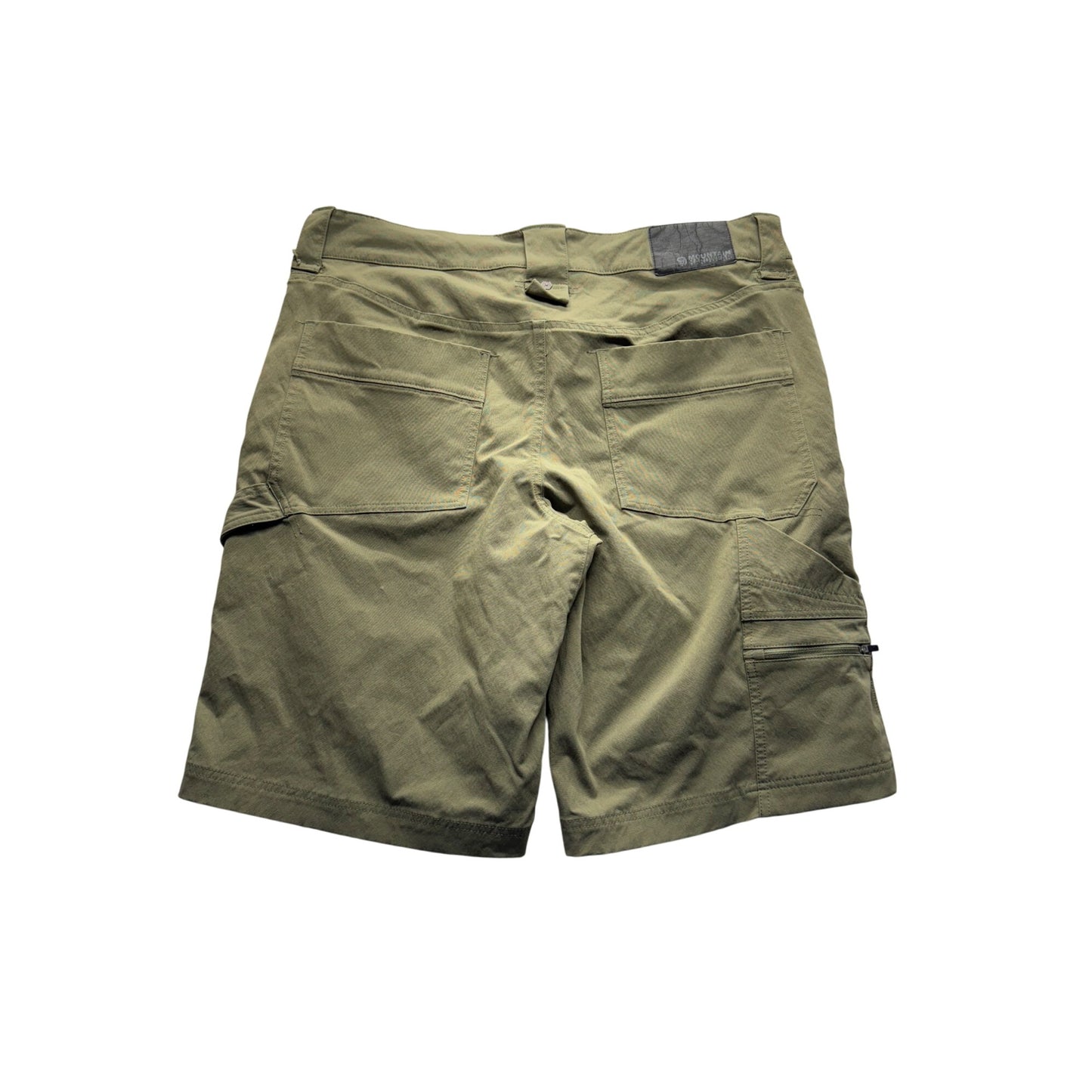 Mountain Hardwear Mens 36 Green Cargo Shorts Nylon/Elastane Blend #7784