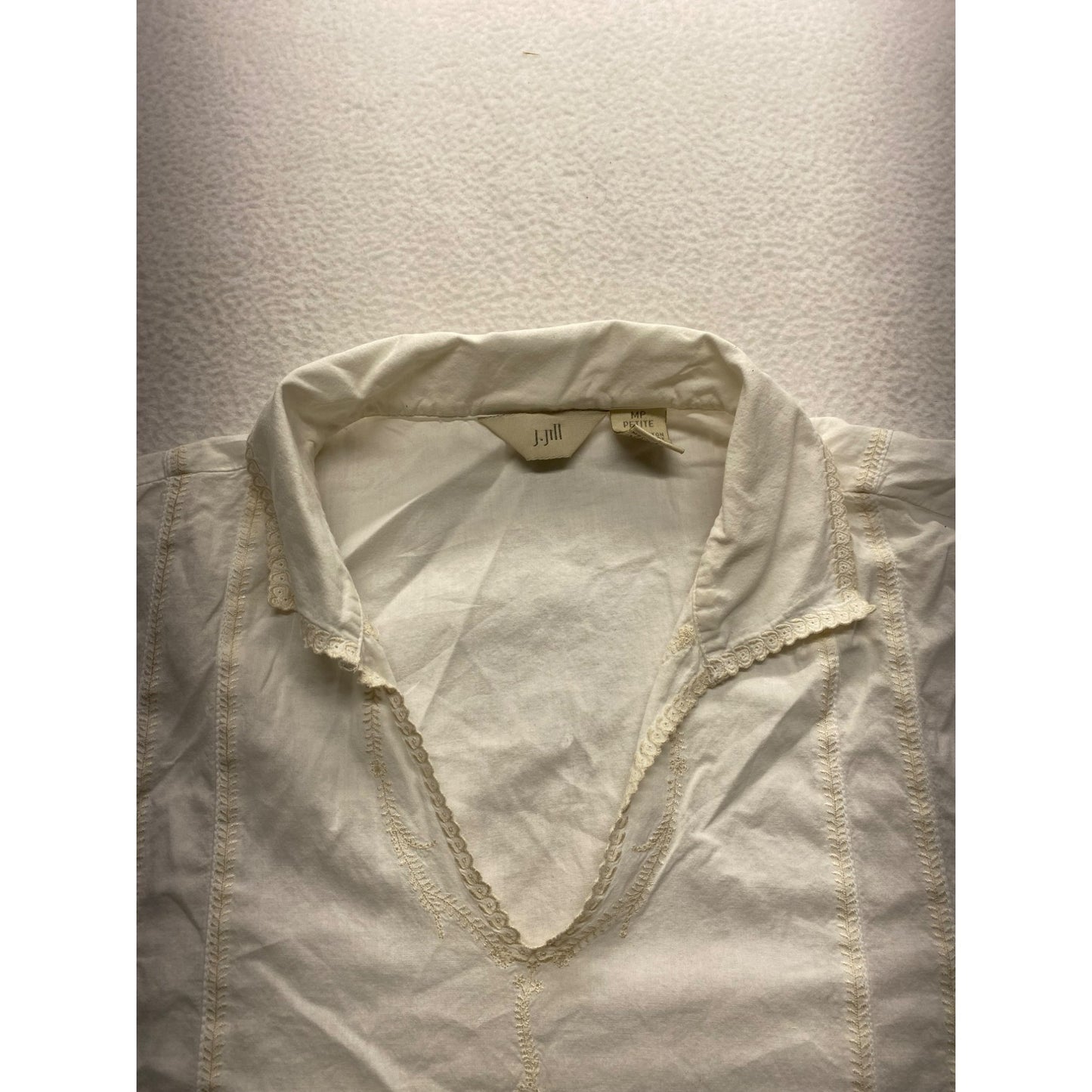 Dainty J. Jill Cotton Blouse #5487