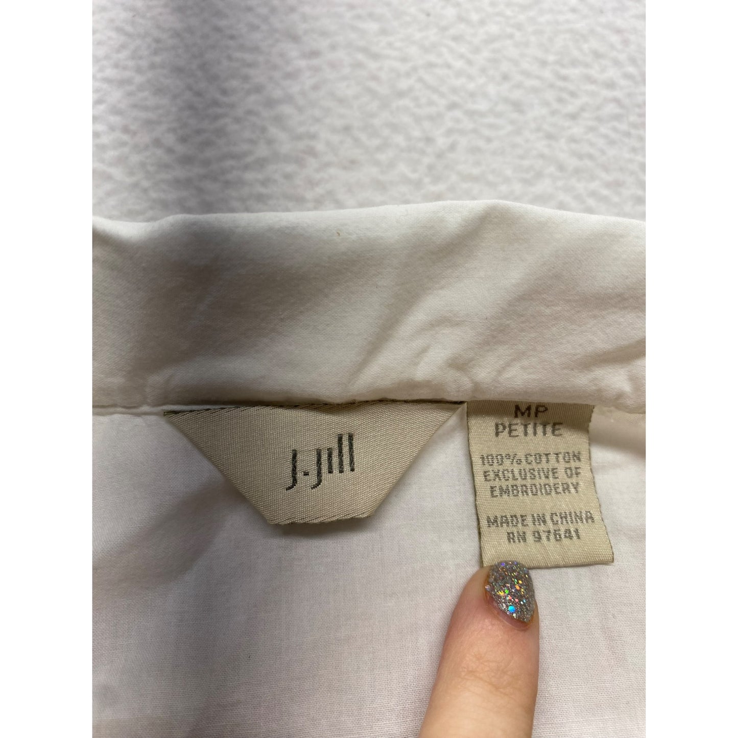 Dainty J. Jill Cotton Blouse #5487