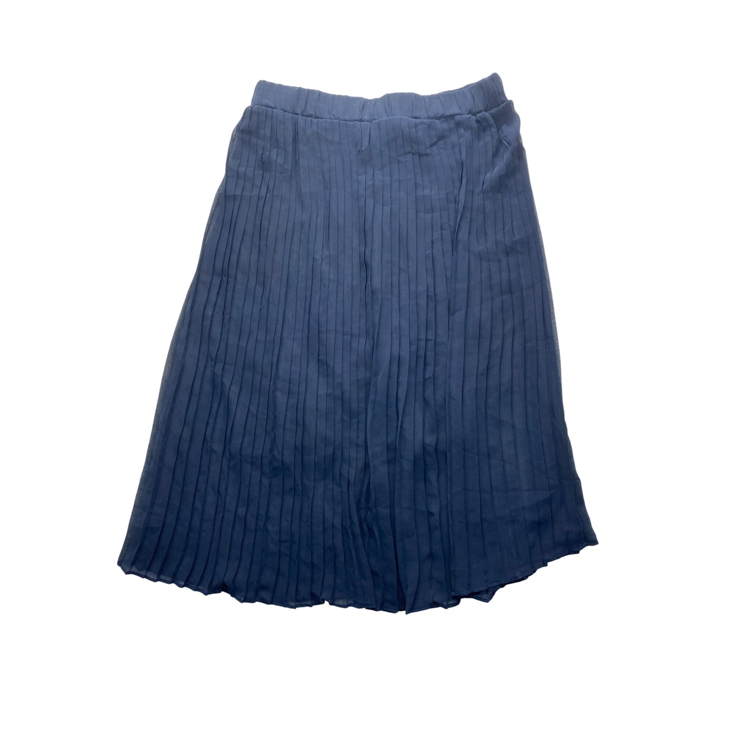Do It Original Womens Pleated Midi Skirt With Elastic Waist & Built-In Slip #5849