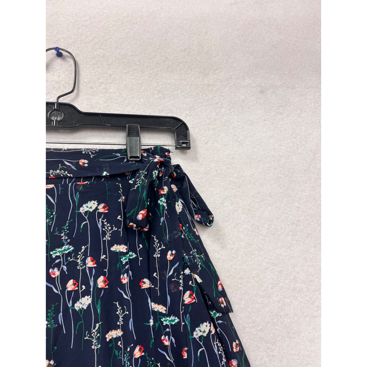 Roolee XS Floral Ruffle Midi Skirt #409A