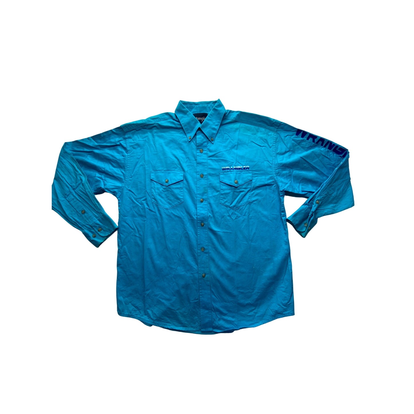 Vintage Western Style Wrangler button up #5481