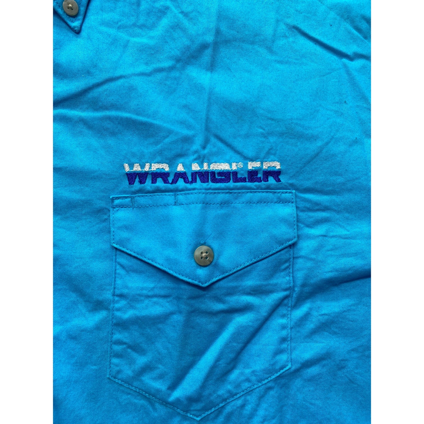 Vintage Western Style Wrangler button up #5481