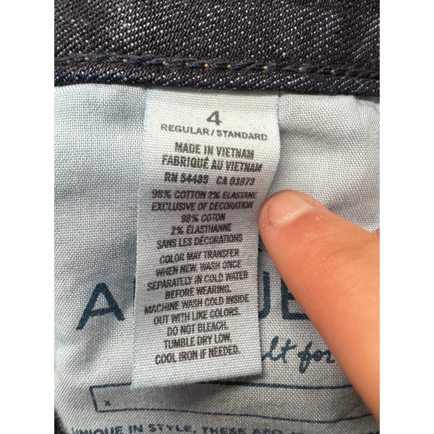 American Eagle Outfitters Jeans Size 4 Regular Straight Leg #7938