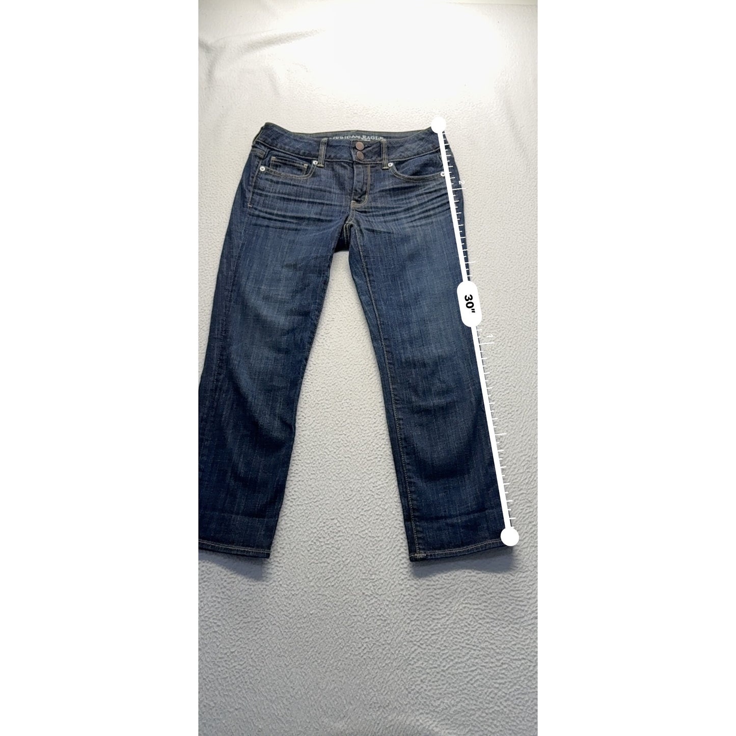 American Eagle Outfitters Jeans Size 4 Regular Straight Leg #7938
