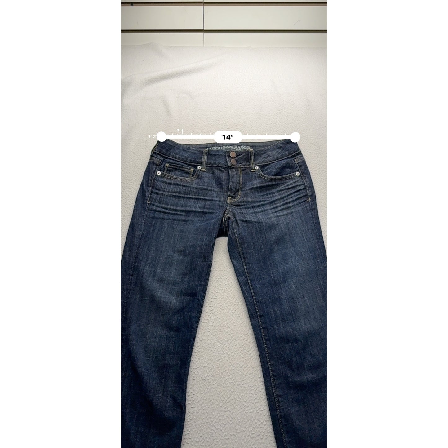 American Eagle Outfitters Jeans Size 4 Regular Straight Leg #7938