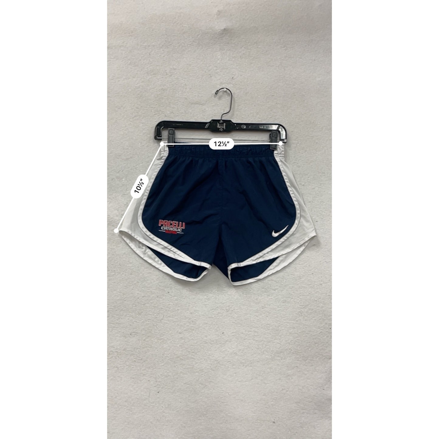 Nike Womens Dri-Fit Pacelli Catholic Volleyball Shorts S #8256