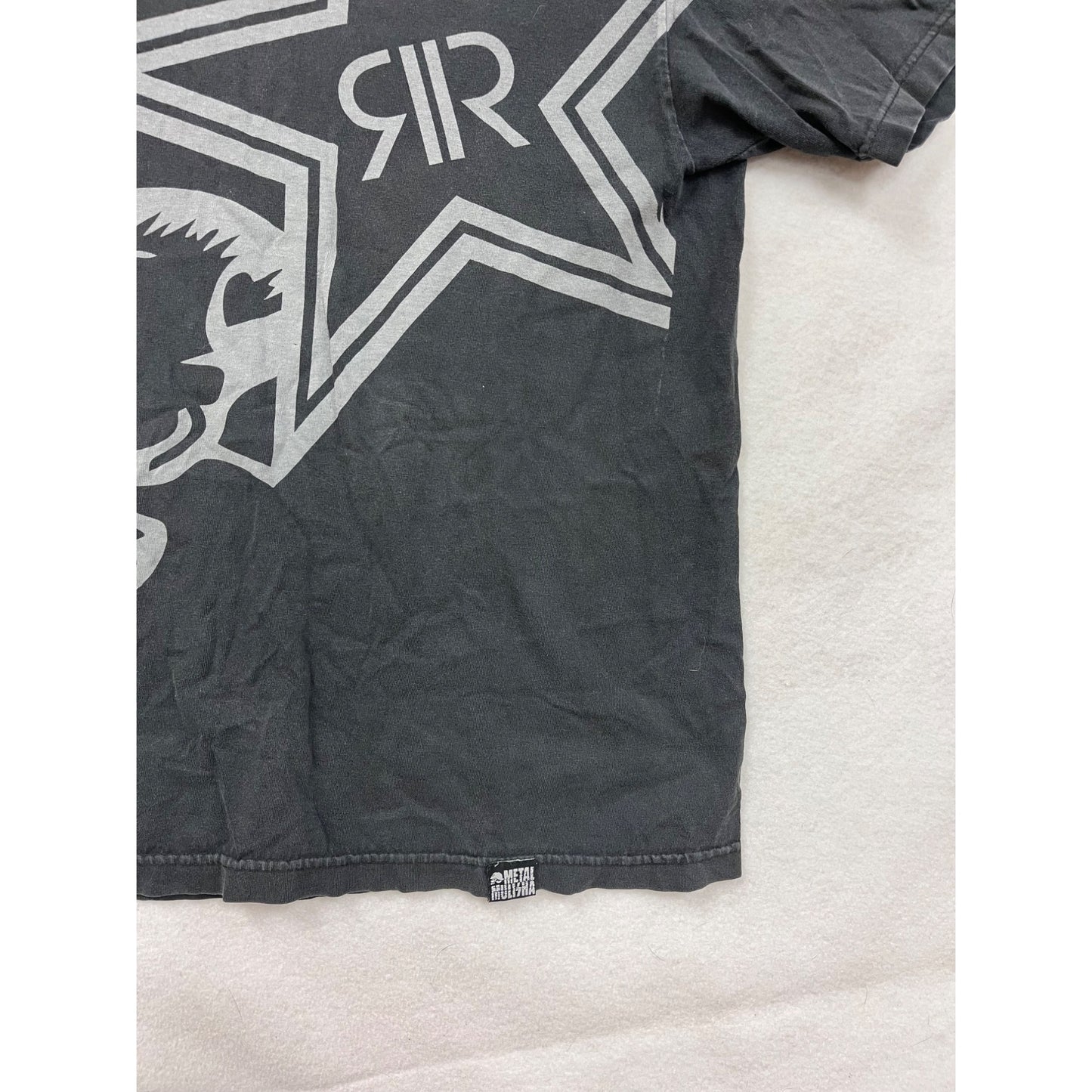 Metal Mulisha Mens XL Black Skull Graphic T-Shirt #8068