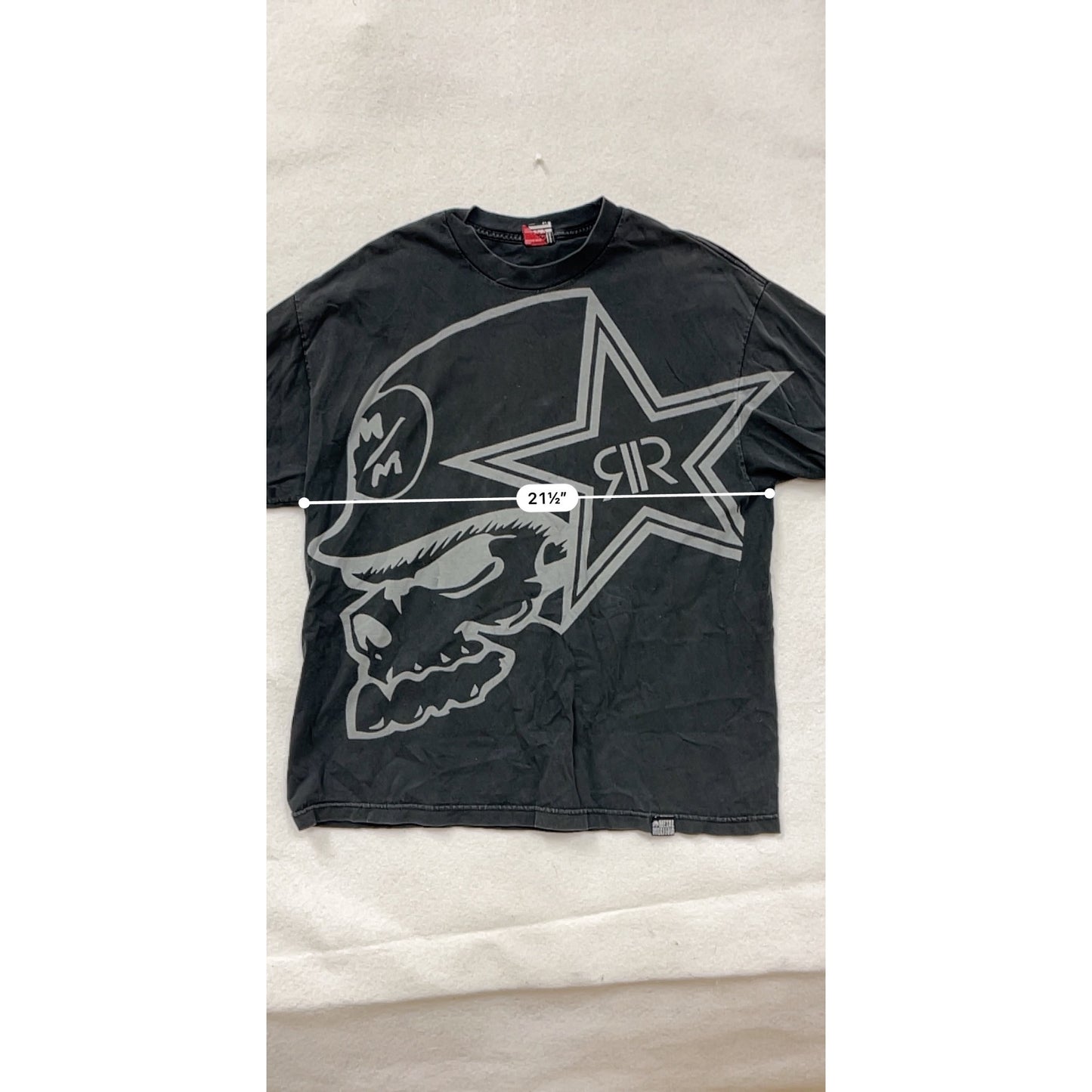 Metal Mulisha Mens XL Black Skull Graphic T-Shirt #8068