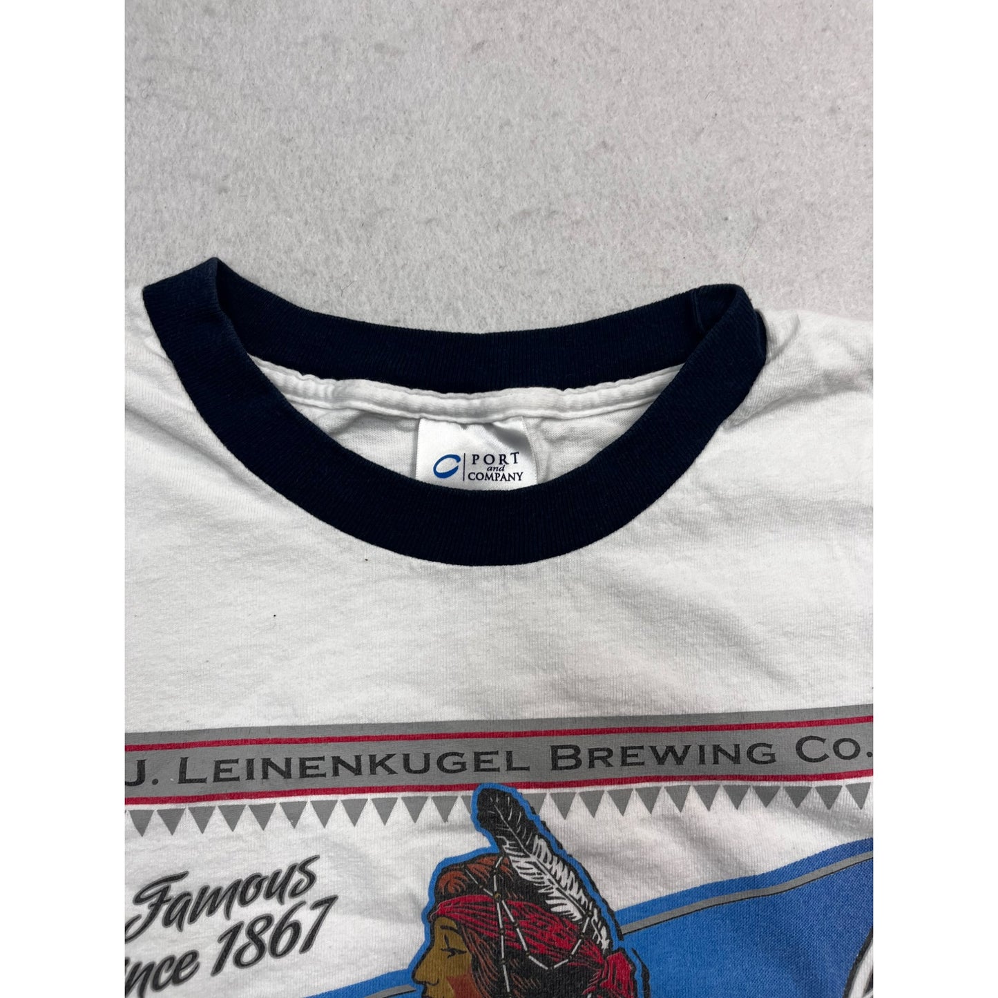 Men’s VTG Leinenkugel's Beer T-Shirt Chippewa Falls Wisconsin #2676