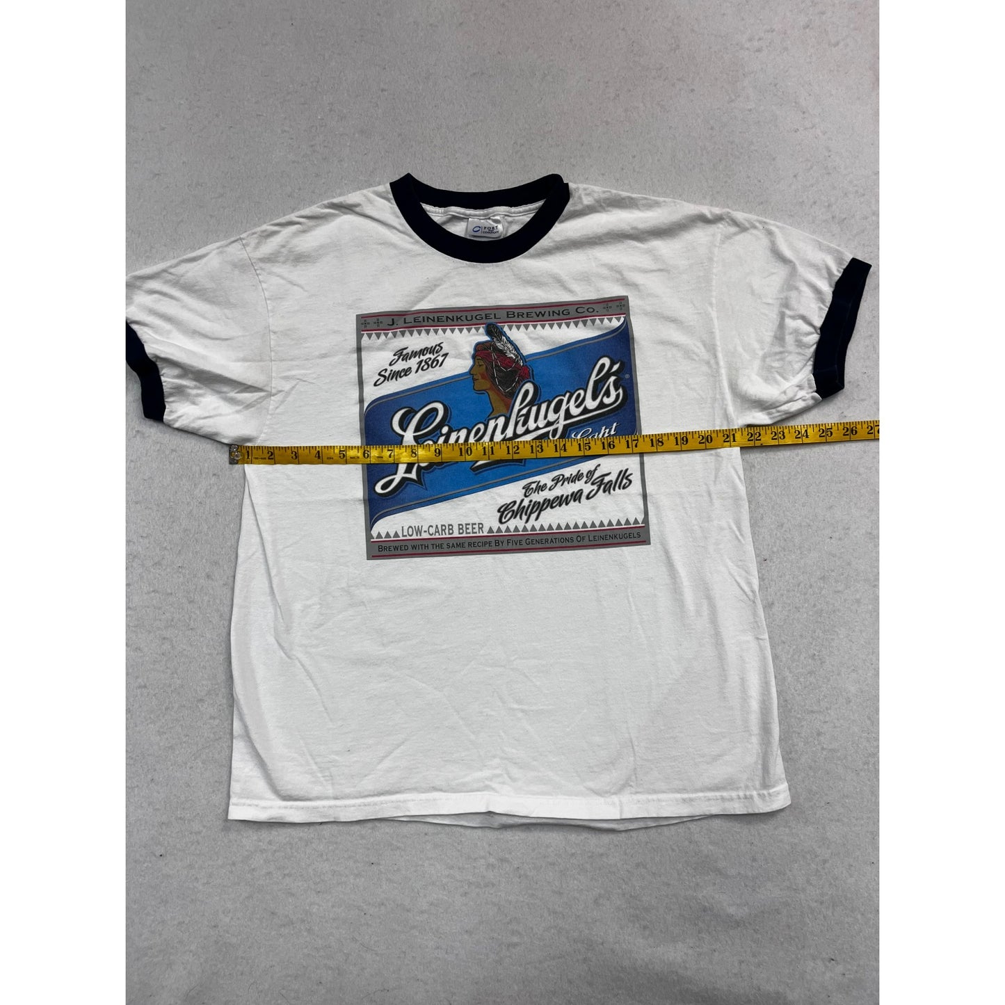 Men’s VTG Leinenkugel's Beer T-Shirt Chippewa Falls Wisconsin #2676