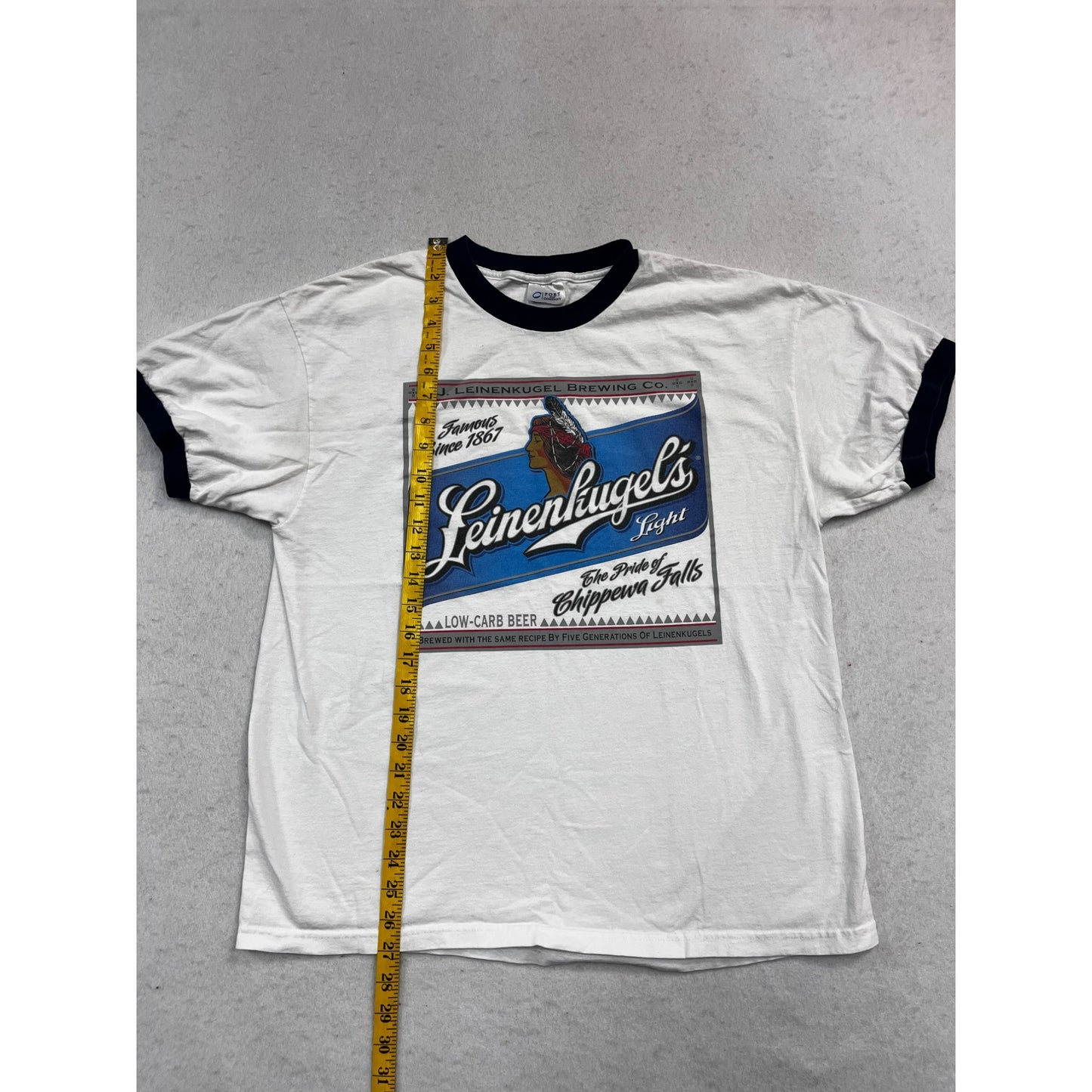 Men’s VTG Leinenkugel's Beer T-Shirt Chippewa Falls Wisconsin #2676