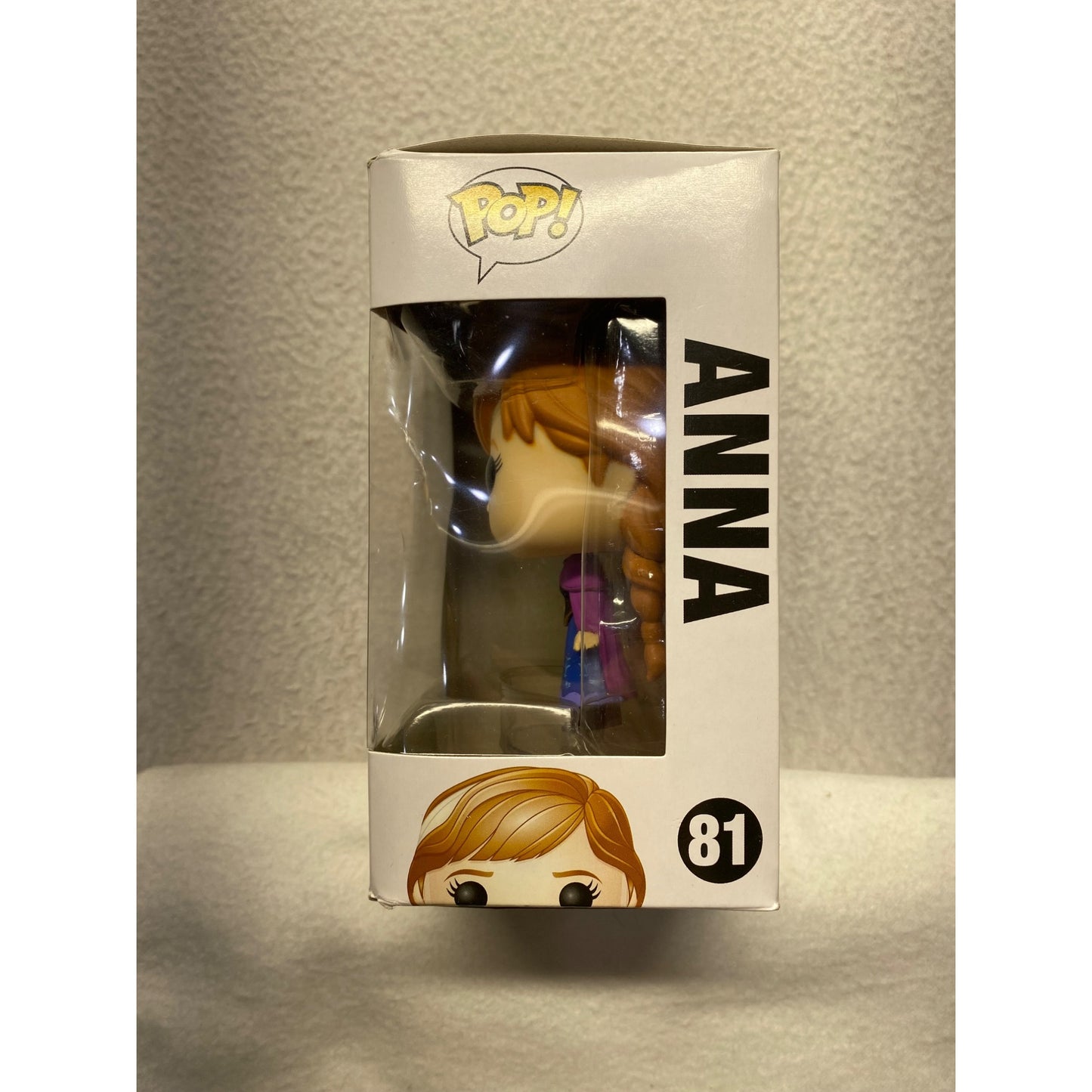 Funko Pop! Disney Frozen Anna Vinyl Figure #81 Collectible Toy #7261